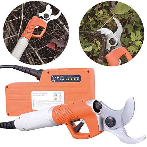 Firestrive Professional Rechargeable Pruning Shears Rechargeable Scissors Home Gardening Cutting Tools 8-10 Long Working Hours 3-45CM Cutting Diameter