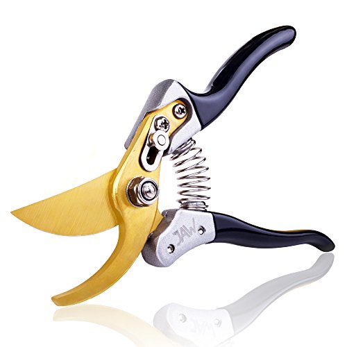 1 Premium Bypass Pruning Shears10016 The Toughest Garden Pruner For Trees Hedges Shrubs And Roses10016 Blade Remains