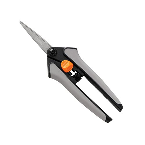 Fiskars 9921 Precision Cutting Pruning Snips with Comfort Softouch Handles