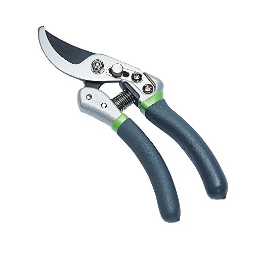 I-pure Items 8 Inch Pruning Shears Professional Tree Trimmer Garden Shears Hand Pruner - Razor Sharp Bypass