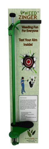 Weed Zinger ZNG-1001 Stand Up Weeding Tool Green