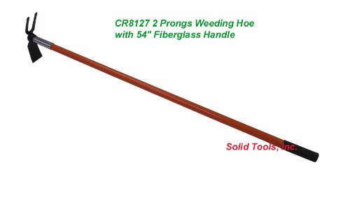 Weeding Hoe with 2 Prong Cultivator