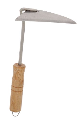 Zenport J613s-b Stainless Steel Weeding Hoe 10-inch