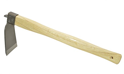 HongyeTaja Garden Digging Hoe weeding grow vegetables glauca wood 15 short wooden handle Small hoe