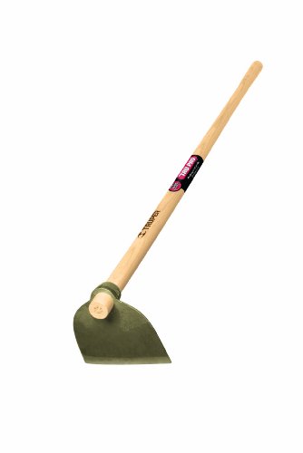 Truper 33119 Tru Pro Forged Eye Hoe 7-inch Head Ash Handle 54-inch