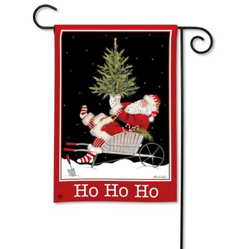 Breezeart Ho Ho Ho Garden Flag 39235