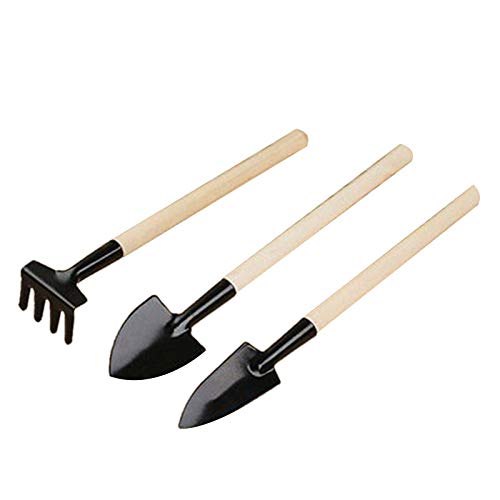 Nrpfell Portable Garden Tools Kit Small Shovel Hoe Gardening Tools