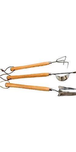 Alterra Outdoor Tools 3 Piece Mid-Size Garden Hand Tool Set