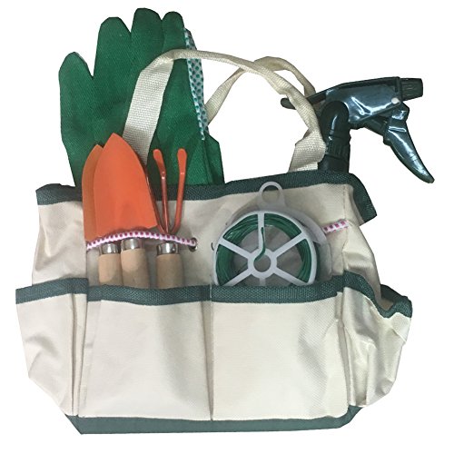 Kids Helper Garden Tools Set for Children Bag Set 8 Pieces Set