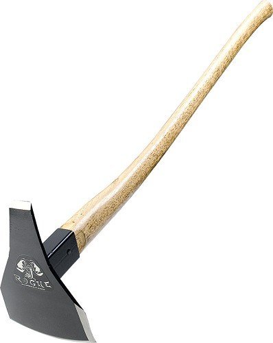 Prohoe Triangle Head Rogue Hoe With 40&quot Curved Hickory Handle