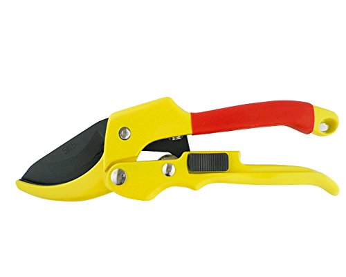 8&quot Bypass Pruning Shears Garden Scissors With Carbon Sk-5 Steel Blade Tree Trimmers Secateurs Long Lasting Sharpness