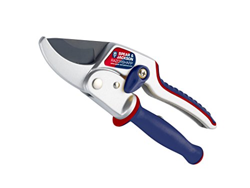 Spearamp Jackson 6458rs Razorsharp Ratchet Anvil Secateurs With Twist Handle