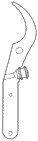 Corona Classic WL Pro VineLt Tree Lopper - Wood Handle - HOOK FOR WL633063506370 LOPPERS