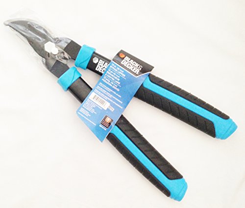 Black Decker Blue 15 Bypass Pruning Loppers -- Non-Stick Hardened Steel Blades