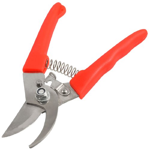 Uxcell&reg Flower Plant Shrub Lopping Snips Pruning Shear 6 6 Inch Orange Red