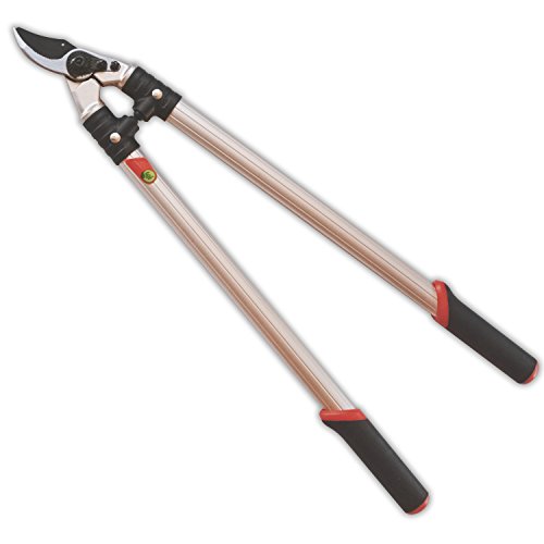 Loppers Bypass Action 24 Strong Lightweight Aluminum Handles With Ergonomic Rubberized Grips For Pruning Trees Shrubs Roses Perennials Garden Tools By The Gardeners Friends