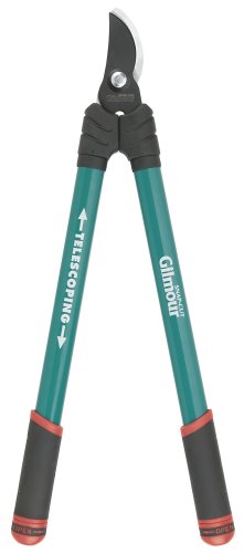 Gilmour Telescoping Bypass Lopper 1-14 Inch Cutting Capacity 1155 Teal