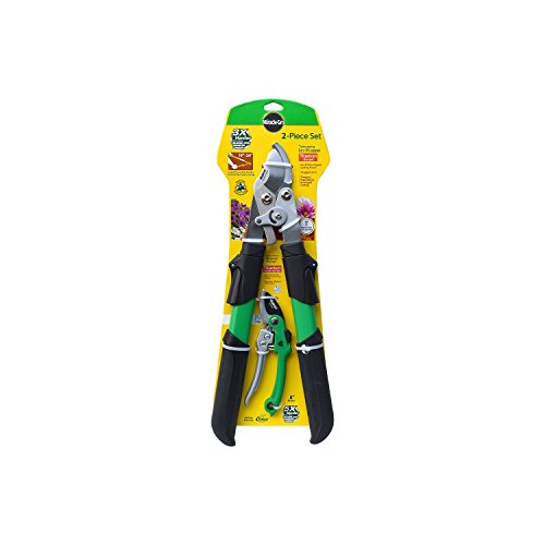 Miracle-gro Titanium Telescoping Lev-r-lopper And Non-stick Gear-drive Pruner