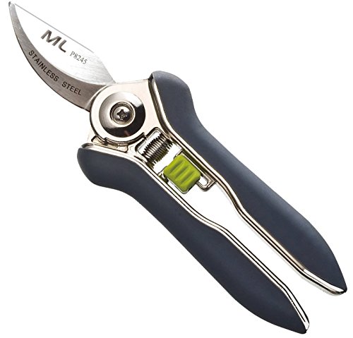 Mltools&reg Ultra Sharp 65 Inch Compact Trimming Bypass Pruners P8245 With Stainless Steel Blades