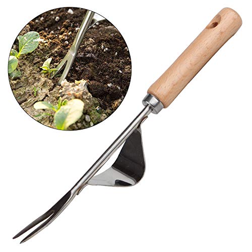 YUTALOW Garden Hand Weeder Stainless Manual Weed Puller Fast and Labor-Saving Premium Weeding Tools Ergonomic Handle Non-Slip Garden Tool