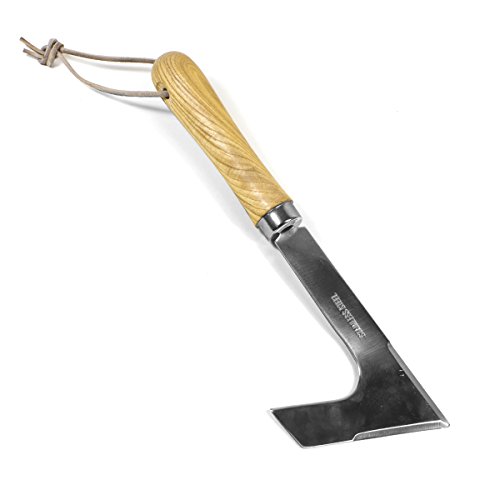Toil In The Soil Paving Hand Weederndash 122 Inch Overall Length Rugged Stainless Steel L-shaped Blade With Multiple