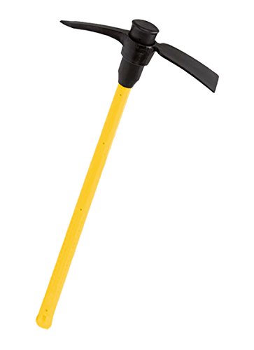 Bully Tools 93540 Hickory Garden Pick Mattock With Hickory Handle
