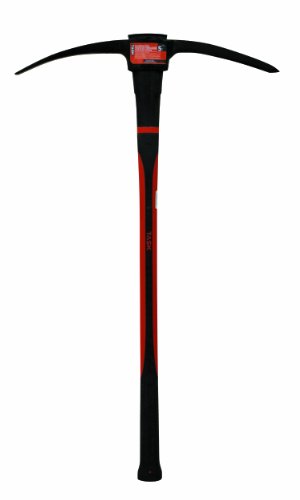 Task Tools T73118 5-pound Railroad Pick With  Fiberglass Handle