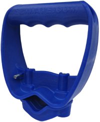 Back-Saving Tool Grip Multi-Tool Handle Labor-Saving Ergonomic Snow Shovel or Rake Handle Attachment BLUE