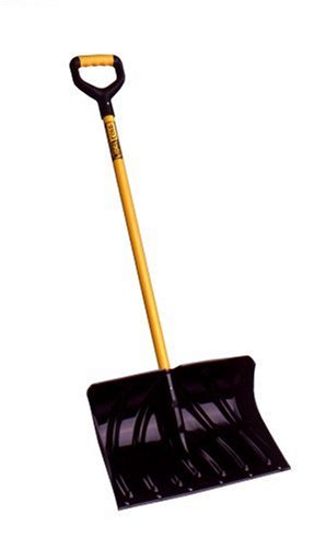 Suncast SCF2950 20-Inch Snow ShovelPusher Combo with Fiberglass D-Grip Handle And Wear Strip