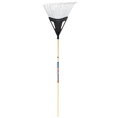 Ames True Temper 1932800 True American Poly Steel Leaf Rake 20-inch