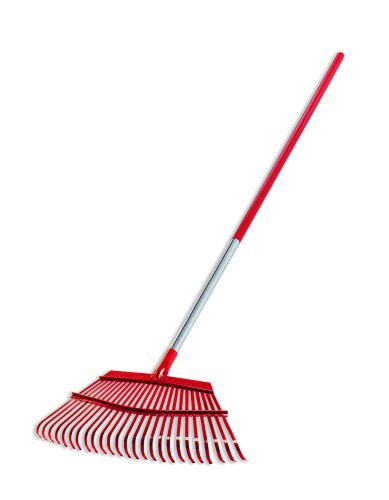 Corona Rk 62061 19-inch 25-tine Steel Head Shrub Rake With 54-inch Aluminum Handle