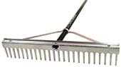 Aluminum Lawn Rake - 36 Inches