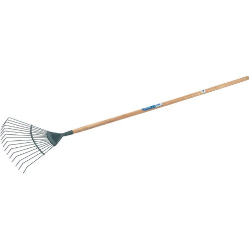 Draper Carbon Steel Lawn Rake with Ash Handle GARDEN TOOLS