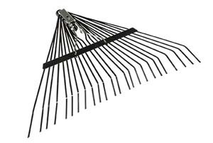 ProValue 18 inch Flexible Steel Lawn Rake Replacement Head - 43152