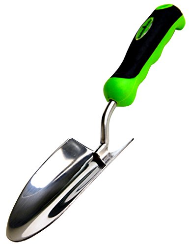 Stainless Steel - Super Strong Garden Trowel - Ergonomic Grip - Perfect Hand Shovel For Weeding Transplanting