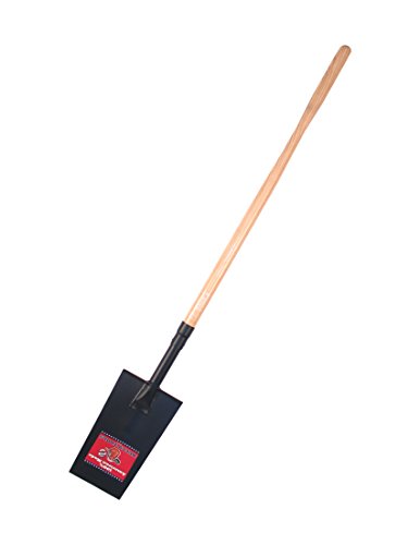 Bully Tools 72502 12-gauge Edging And Planting Spade With American Ash Long Handle