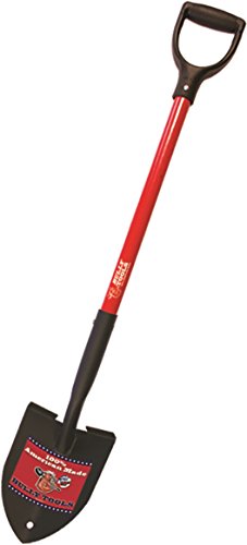 Bully Tools 92711 14-gauge Floral Spade With Fiberglass D-grip Handle