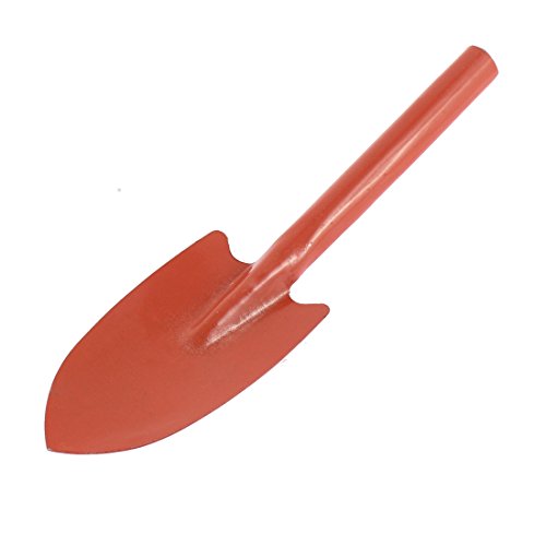 uxcell Metal Gardening Shovel Trowel Spade Tool 10 Inch Length Orange