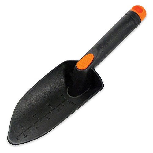 SE NPT288 Plastic Hand Trowel for Prospecting or Gardening 11 BlackOrange