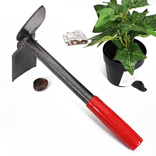 Plastic Handle Alloy Steel Gardening Hoes Garden Cultivate Tool