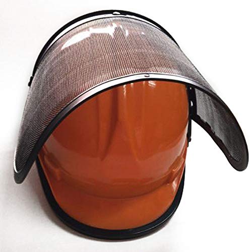 Chainsaw Safety Helmet Face Shield Protection with Mesh Forestry Visor Protection Trimmer Outdoor Garden Tools