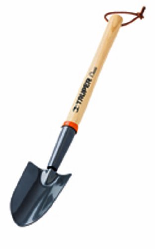 Truper 30648 Floral Garden Tool Trowel with Ash Handle 15-Inch