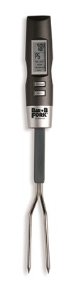 Maverick Barb-b-fork Stainless Steel Digital Thermometer Grilling Fork
