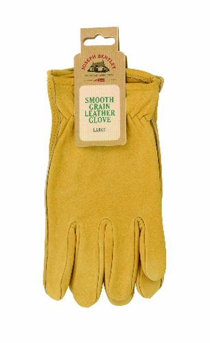 Joseph Bentley Traditional Garden Tools Smooth Grain Leather Glove Large Cream