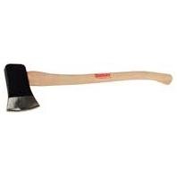 True American 1113100100 28 225 Lb Forged Steel Axe With Hickory Handle
