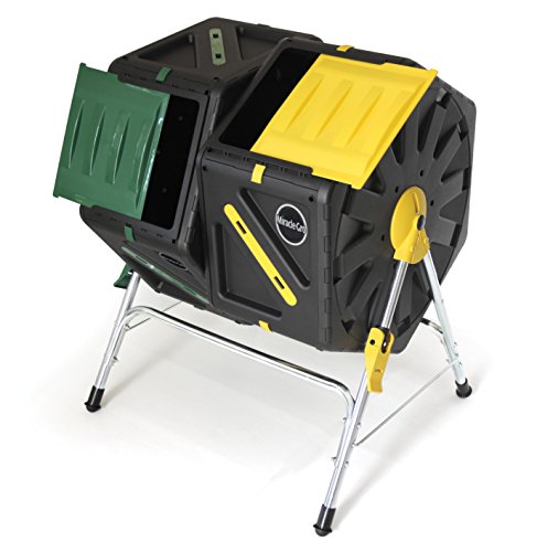 Miracle Gro DC270MG Dual Chamber Tumbling Composter