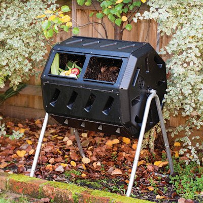 Yimby Tumbler Composter Color Black