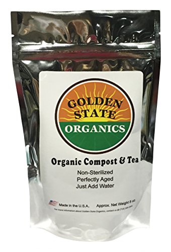 GSO Granulated Organic Compost Tea- Best Available Compost Recommended for For Growing All Types Plants Vegetables Medicinal Herbs Also used for Turf Lawn Landscaping Applications
