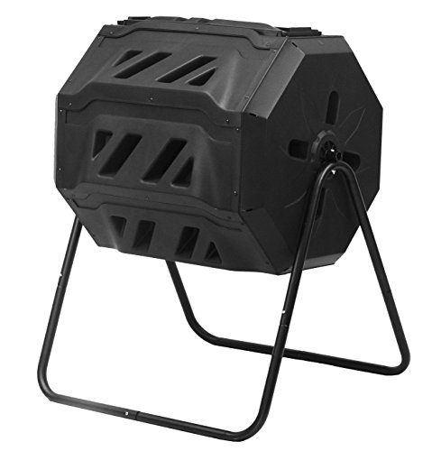 Good Ideas Cw-ecot Compost Wizard Eco Tumbler Composter Black