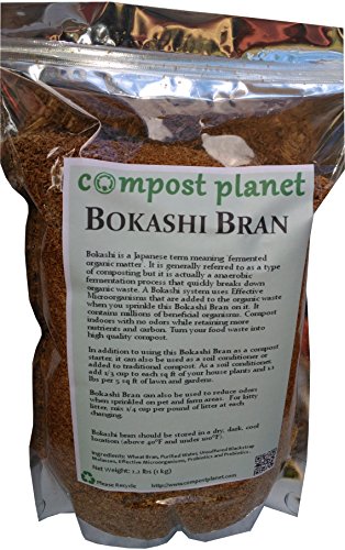 22lbs Top Quality Bokashi Bran - Compost Starter Soil Conditioner Odor Reducer